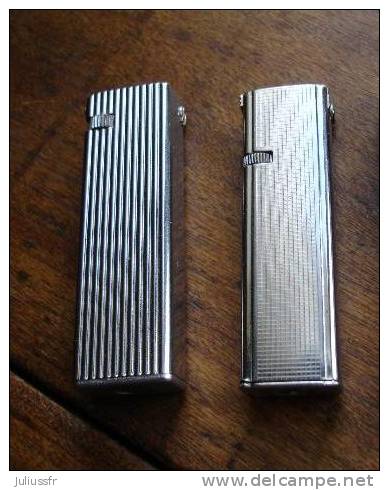 Lot De 2 Anciens Briquet De Collection   Toroh Zilon - Dunhill