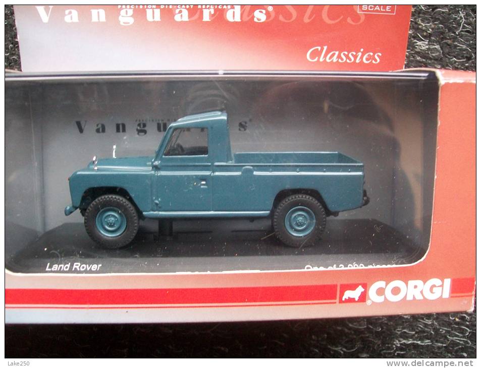 VANGUARDS - LAND  ROVER PICK UP  AVEC SA BOITE Scala 1/43 - Other & Unclassified