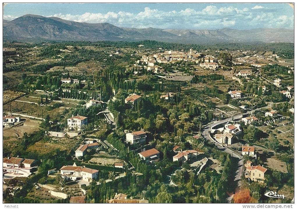 MOUGINS - Vue Générale Aérienne - 1970 - Mougins