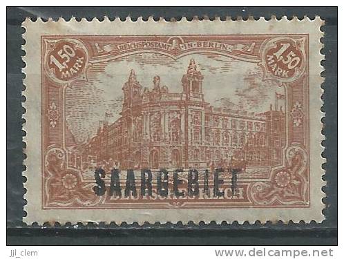 Sarre N° 47 * Neuf - Unused Stamps