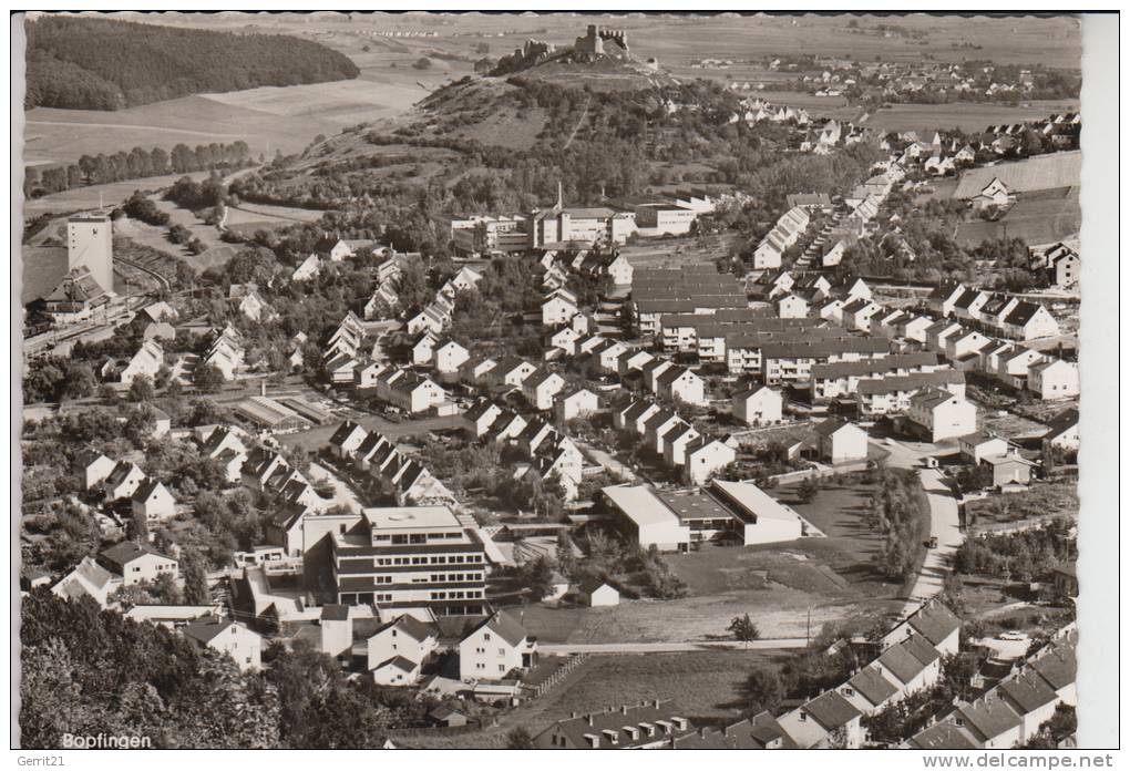 7085 BOPFINGEN, Luftaufnahme 1968 - Aalen