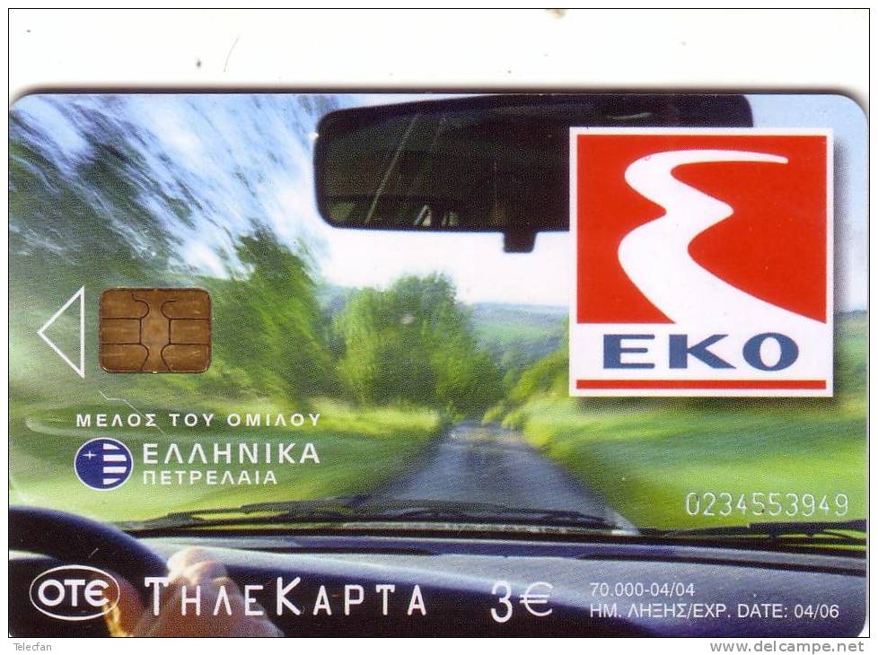 GRECE GREECE PETROL EKO KINITRON UT - Petrole