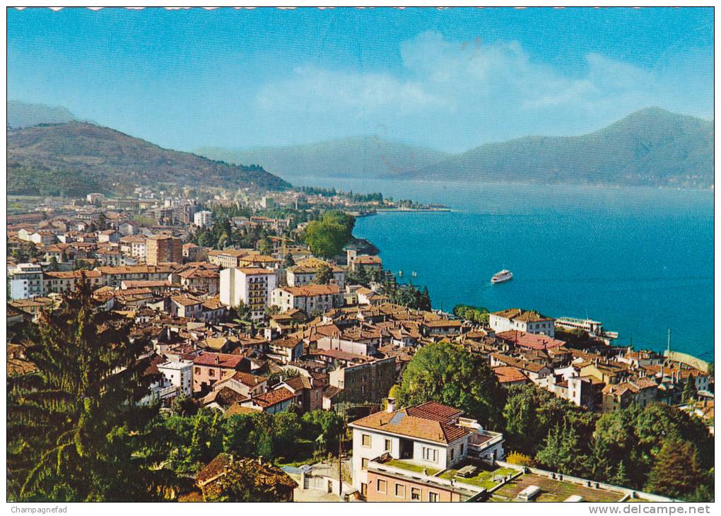 ITALIE, LOMBARDIA, LUINO, LAGO MAGGIORE, VEDUTA PANORAMICA - Luino