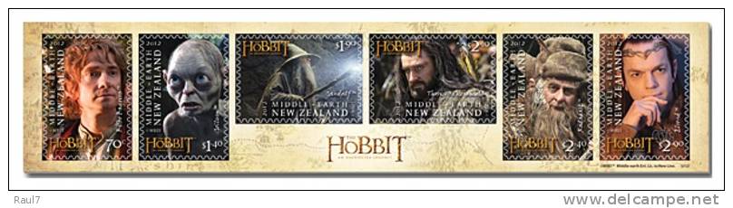 New Zealand 2012 - The Hobbit, Le Seigneur Des Anneaux - 6v Neuf // Mnh - Ongebruikt