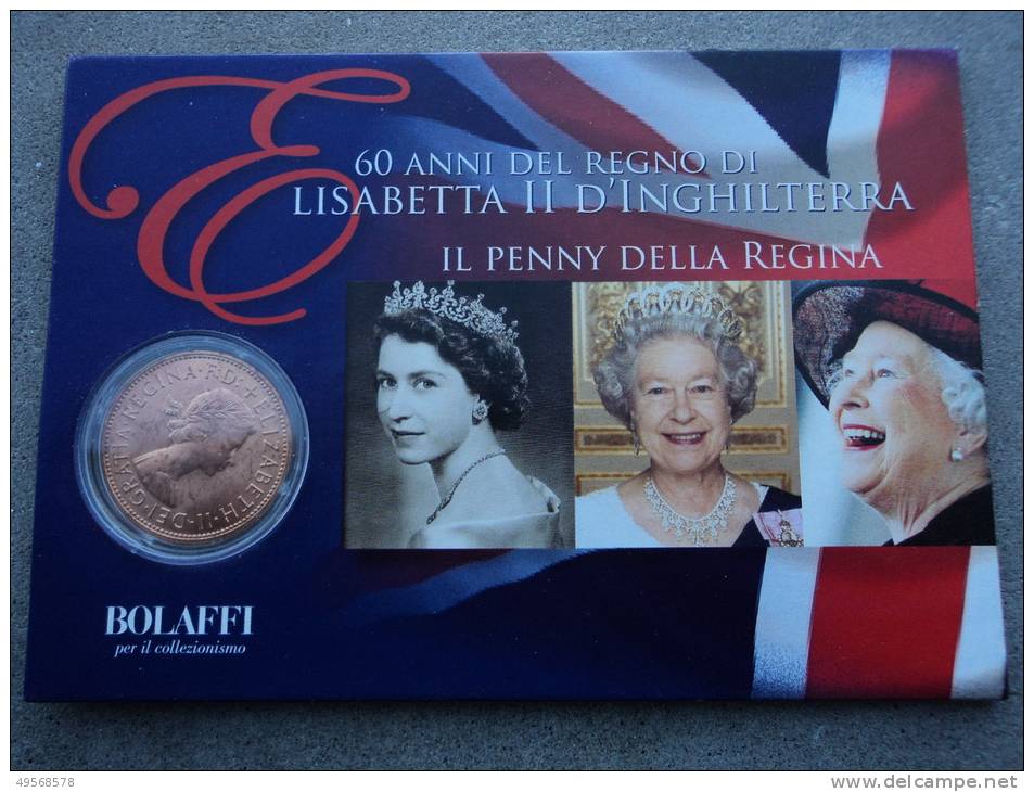 GRAN BRETAGNA  -  IL PENNY  DELLA  REGINA  RACCONTANO  I 60  ANNI DEL REGNO  DI SUA  MAESTA' REGINA ELISABETTA - - Maundy Sets & Commemorative