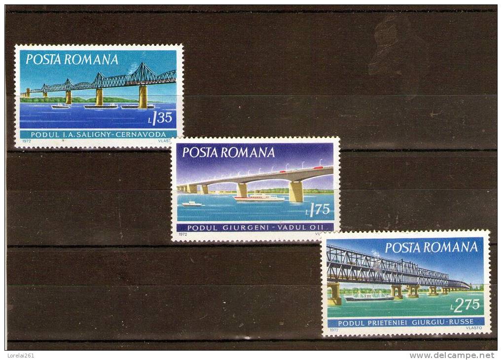 1972 - PONTS  Yv No 2694/2696 Et Mi No 3031/3033 MNH - Ungebraucht