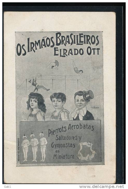 Spectacles --- Artistes --- Os Irmaos Brasileiros Elrado Ott - Artisti