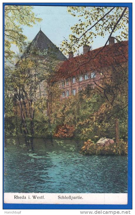 Deutschland; Rheda Wiedenbrück I Westfalen; Schloss - Rheda-Wiedenbrück