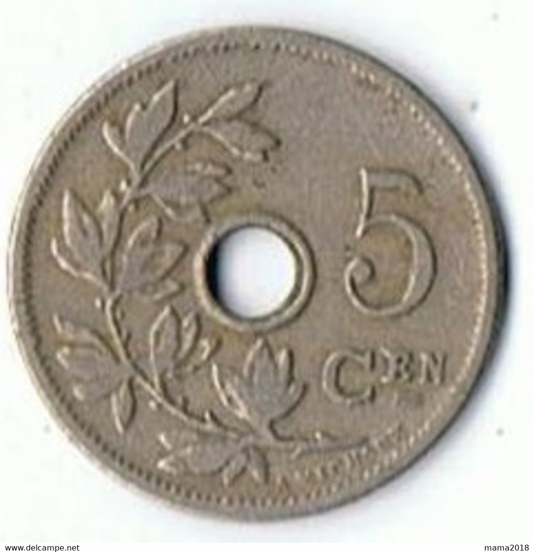 5   Crn  1905 - 5 Cents