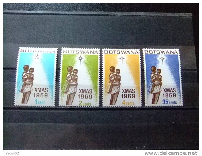 BOTSWANA  1969   YV 206 - 209 ** NAVIDAD - NOEL - CHRISTMAS - Botswana (1966-...)