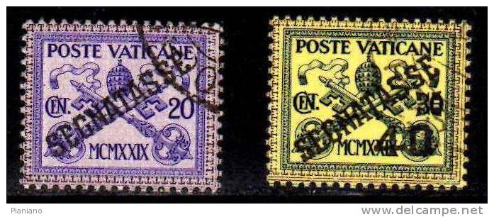 PIA - VATICANO  - 1931  :  Segnatasse   -  (SAS  1-6 = S 750) - Segnatasse