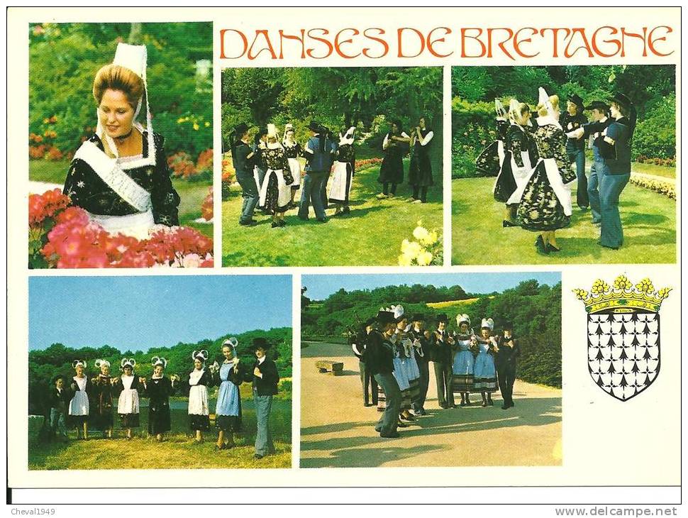 T.999 . Folklore Bretagne  Danse De Bretagne - Danses