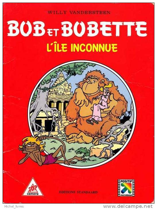 Willy Vandersteen - Bob Et Bobette - L'île Inconnue - Ed Standaard Hors Série Publicitaire Top Camera - 1999 - Bob Et Bobette