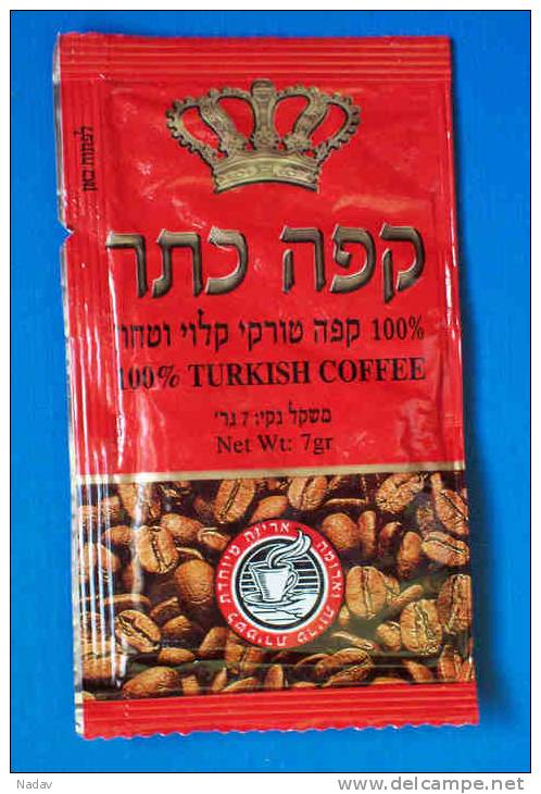 Turkish Coffee In Bags-  Israel,  - 0588 ! - Sugars