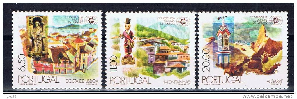 P Portugal 1980 Mi 1498 1500 1503 Mnh - Nuevos