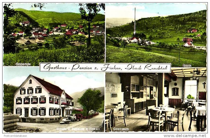 Gasthaus - Pension Z. Finken, Ibach Renchtal Oppenau - & Hotel - Oppenau