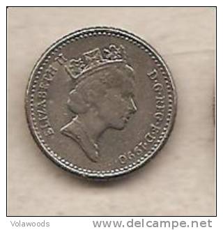Regno Unito - Moneta Circolata Da 5 Pence Km988 - 1990 - 5 Pence & 5 New Pence