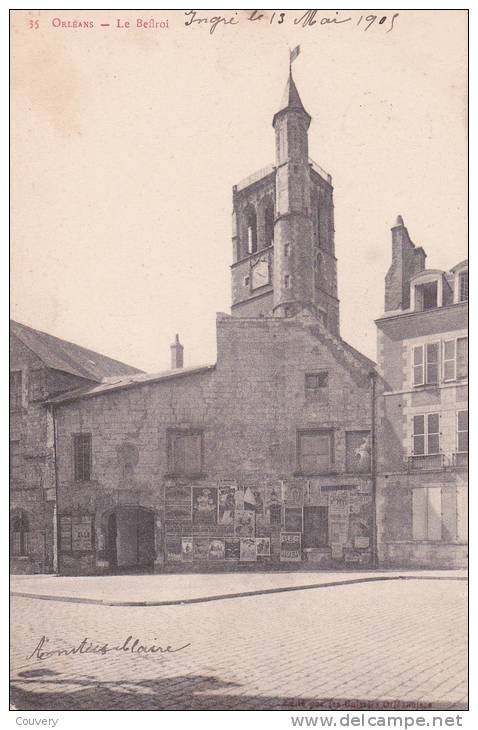 CPA 45 ORLEANS, Le BEFFROI. (1905) - Orleans