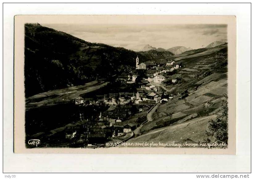 - FRANCE 38 . ST. VERAN VUE GENERALE . - Saint-Vérand