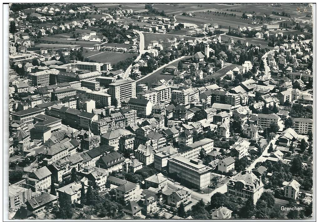 Cpsm Grenchen - Vue Aérienne . - Altri & Non Classificati