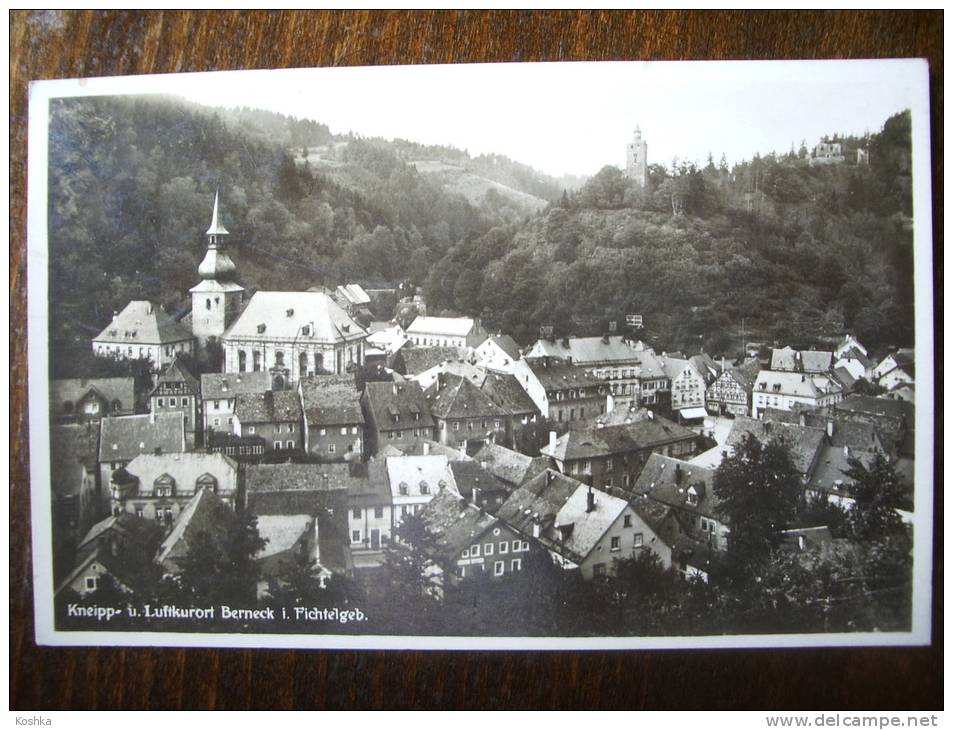 BERNECK IM FICHTELGEBIRGE - 1939 - Panorama - Himmt - Lot 200 - Bayreuth