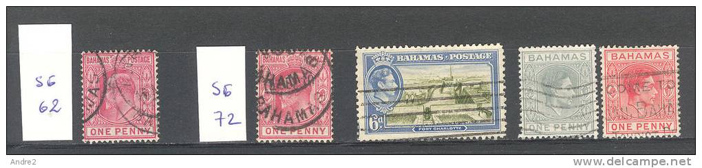 Bahamas - Petit Lot - Small Set - 1859-1963 Colonia Británica