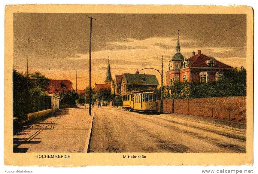 Hochemmerich - Mittelstrasse - & Tram - Duisburg