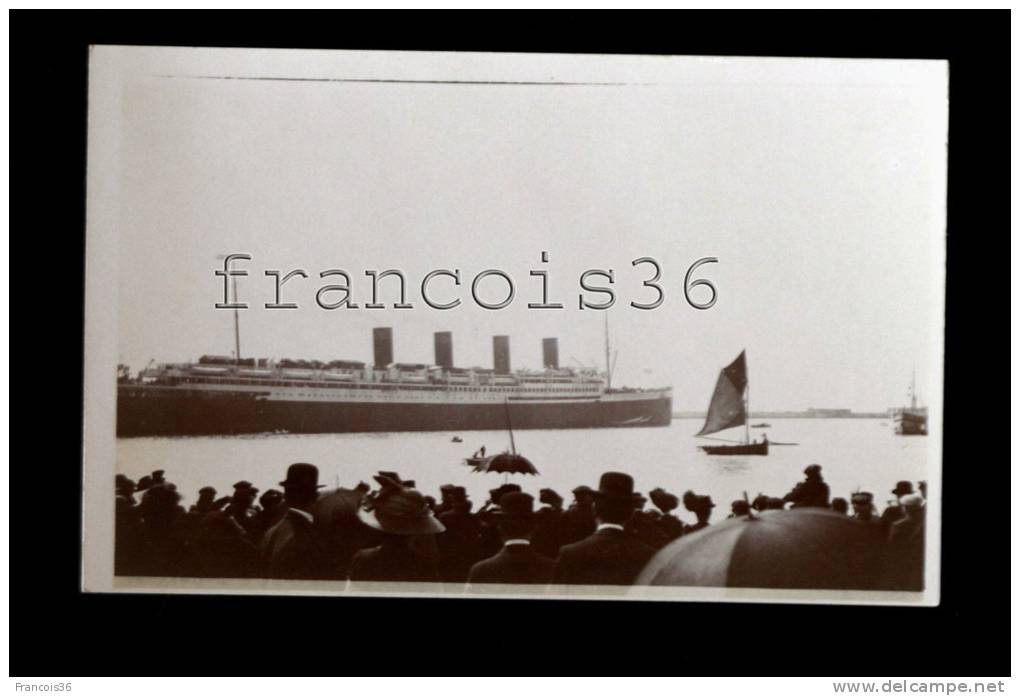 Paquebot France Cie Gle Transatlantique - Passenger Ship  - PHOTO RARE - Autres & Non Classés