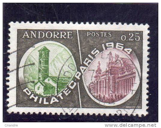 Andorre :année 1964(exposition Philatélique Internationale) N° 171 Oblitéré - Usados