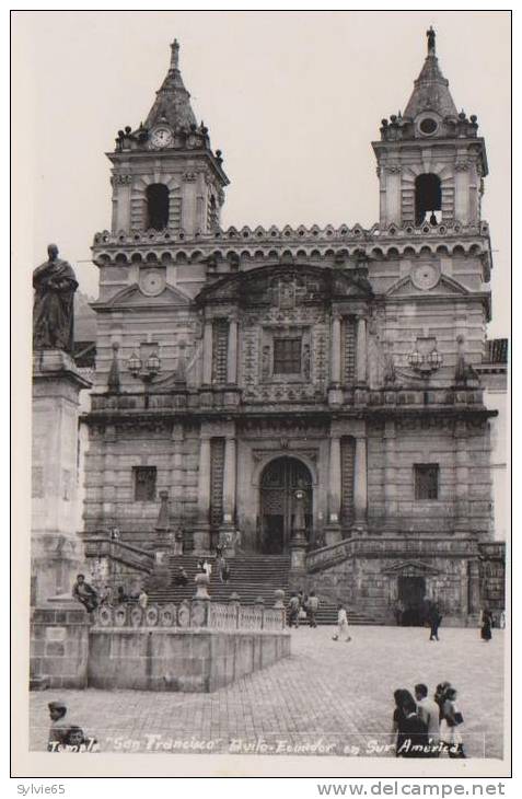 EQUATEUR-Templo San Francisco  QUITO-ECUADOR En Sur America - Equateur