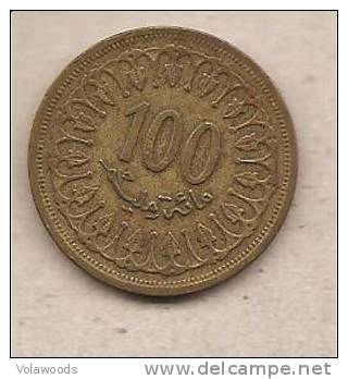 Tunisia - Moneta Circolata Da 100 Millim Km309 - 1983 - Tunisia