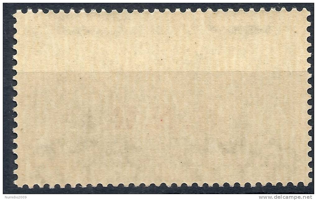 1943-44 RSI ESPRESSO VERONA 1,25 £ VARIETA' SOPRASTAMPA OBLIQUA MNH ** - RSI002 - Posta Espresso