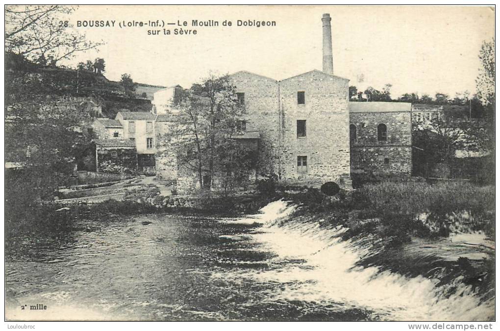 44 BOUSSAY LE MOULIN DE DOBIGEON SUR LA SEVRE - Boussay