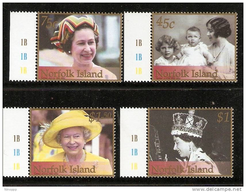 Norfolk Island-2002 Queen Elizabeth 50 Years Of Reign  MNH - Norfolk Island