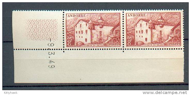 AND 97 - YT 128-129-135 ** X 2/4 BdF - Used Stamps