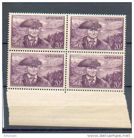 AND 97 - YT 128-129-135 ** X 2/4 BdF - Used Stamps