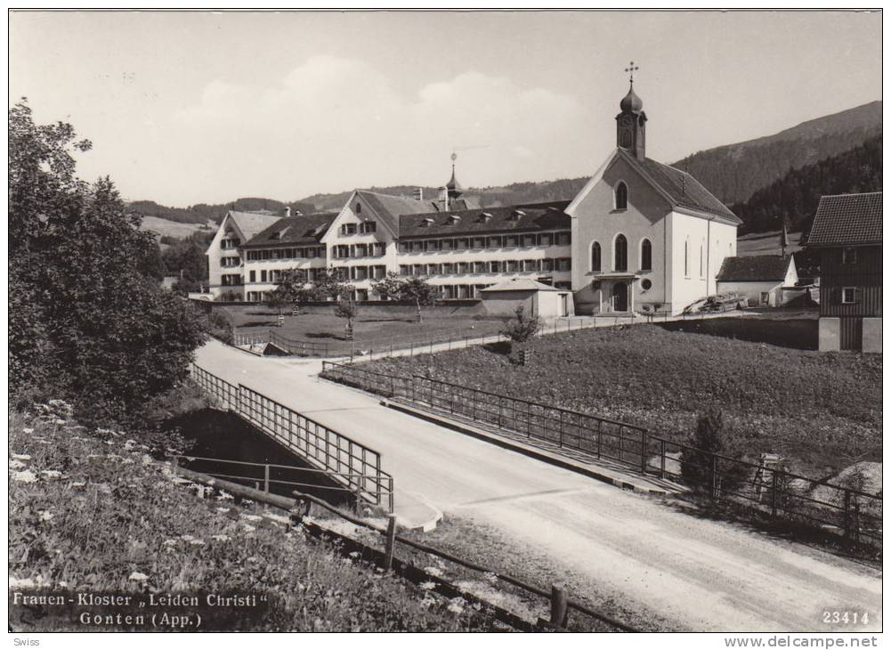 FRAUEN KLOSTER LEIDEN CHRISTI  GONTEN - Gonten