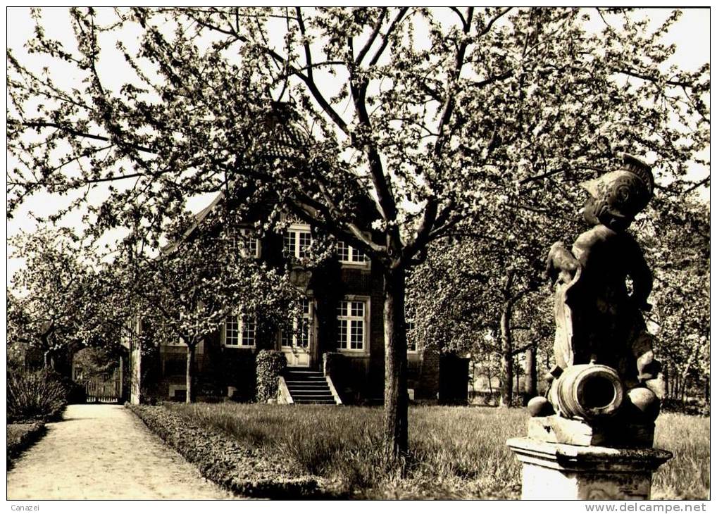 AK Haus Rüschhaus Bei Münster, Wohnsitz Der Annette Von Droste-Hülshoff, Ung - Muenster