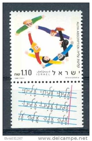 Israel - 1990, Michel/Philex No. : 1170, - MNH - *** - - Ongebruikt (met Tabs)