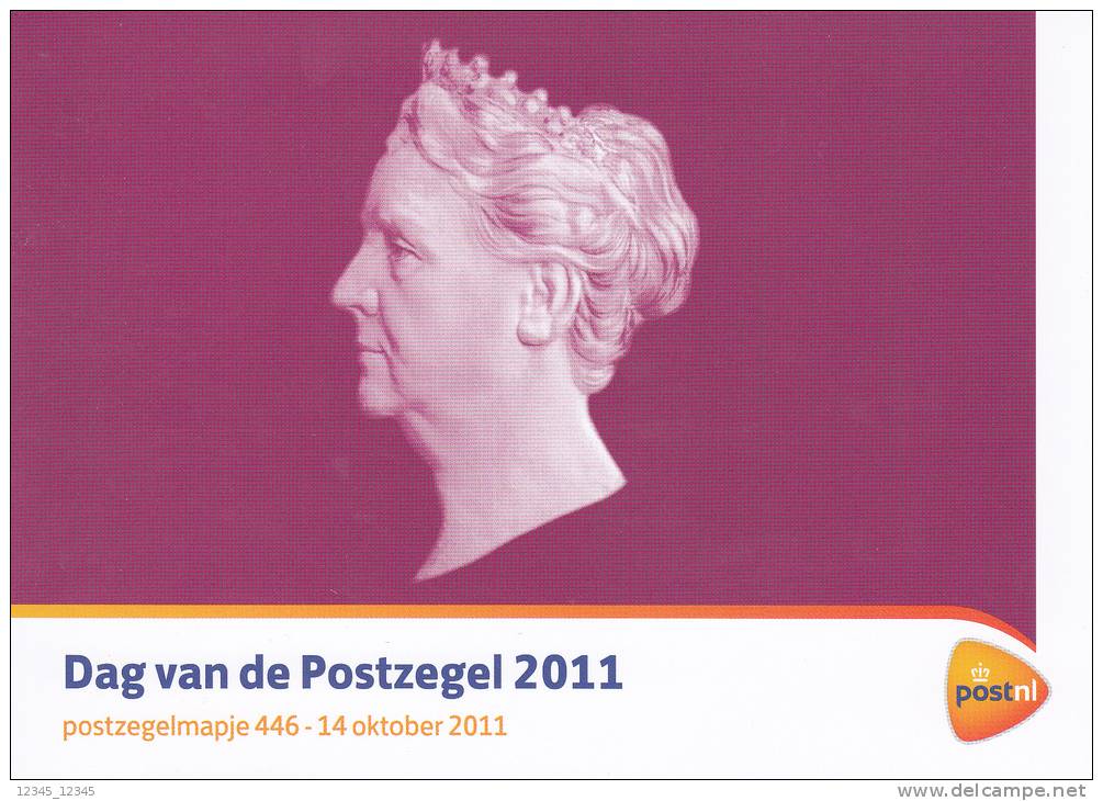 Nederland 2011, Postfris MNH, Folder 446, Day Of The Stamp - Neufs