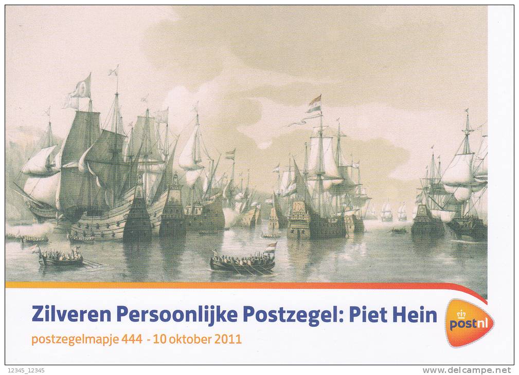 Nederland 2011, Postfris MNH, Folder 444, Piet Hein, Silverstamp - Unused Stamps