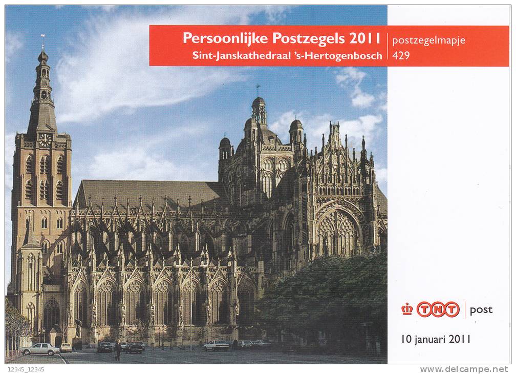 Nederland 2011, Postfris MNH, Folder 429, St. Jans Cathedral Den Bos - Neufs