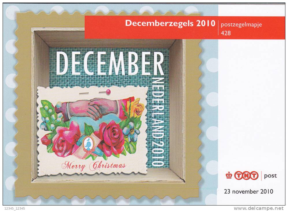 Nederland 2010 Postfris MNH Christmas Folder 428 - Neufs