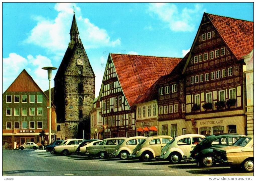 AK Stadthagen, Markt, Gel 1976 - Stadthagen