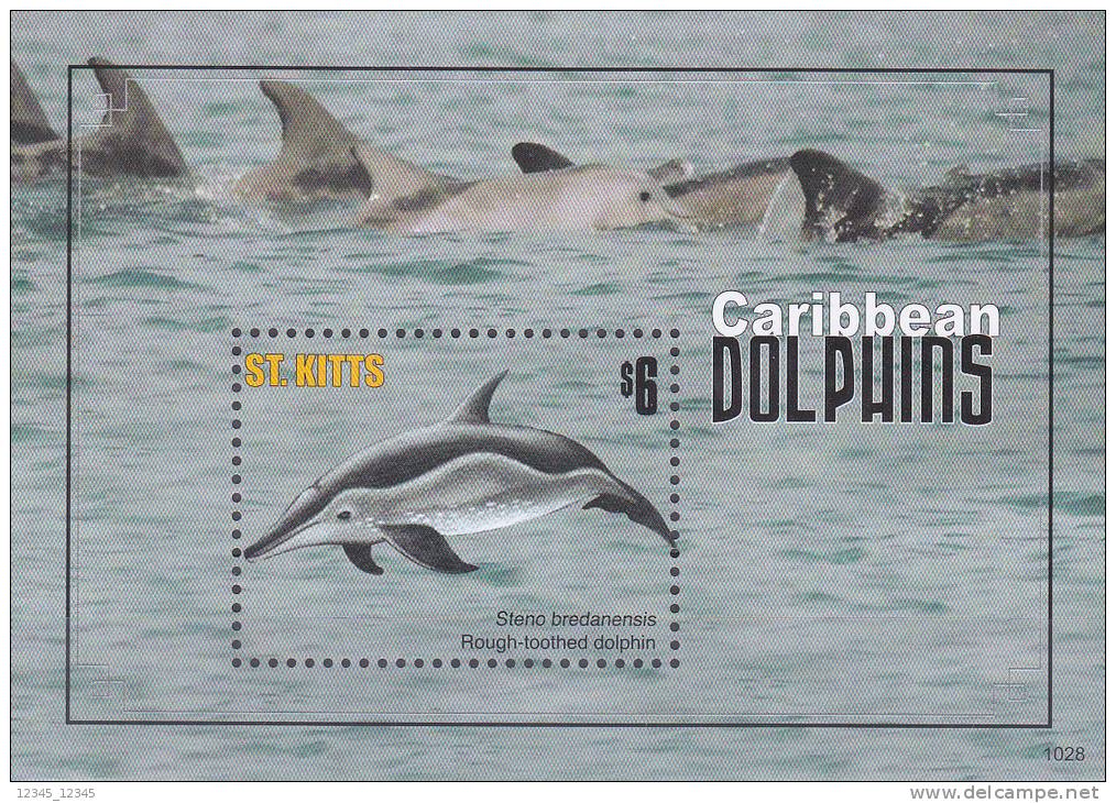 St. Kitts 2011 Postfris MNH Dolphin - St.Kitts En Nevis ( 1983-...)