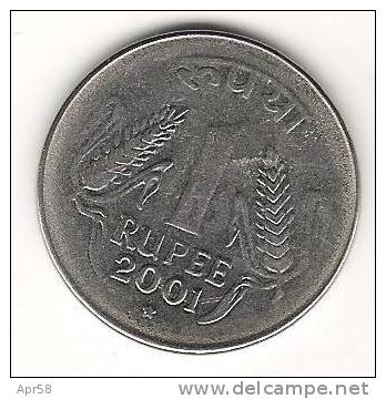 2001 1rupee - India