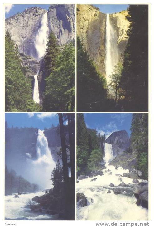 USA - California - The Falls Of The Yosemite - National Park - Yosemite