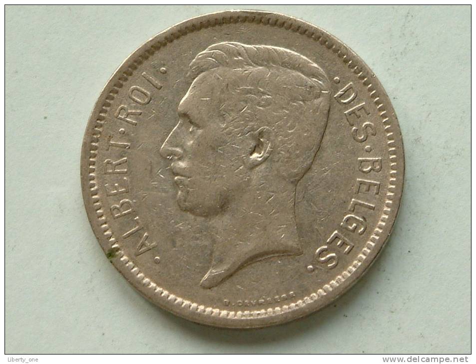 1932 - 5 Francs / Un Belga - Morin 386a ( For Grade, Please See Photo ) !! - 5 Frank & 1 Belga