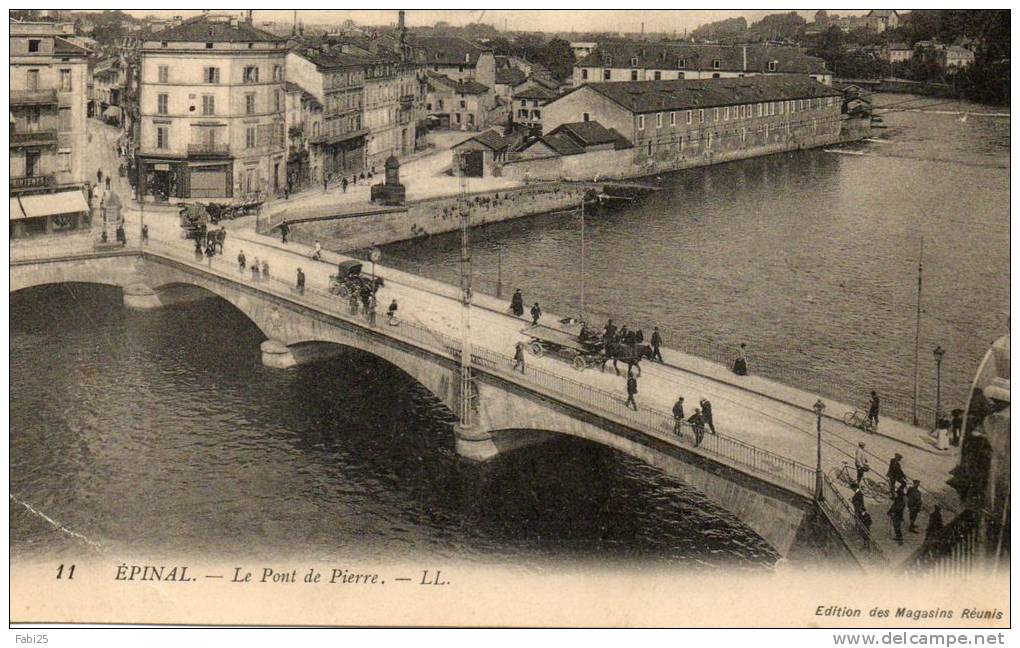 EPINAL Le Pont De Pierre L.L - Epinal