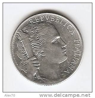 REPUBBLICA ITALIANA LIRE 5 PRIMOTIPO GRAPPOLO D´UVA 1949 QSPL - ALTRO ESEMPLARE - 5 Liras